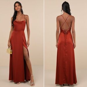 Lulus | Dresses | Talk About Divine Hunter Green Long Sleeve Backless Maxi  Dress | Poshmark